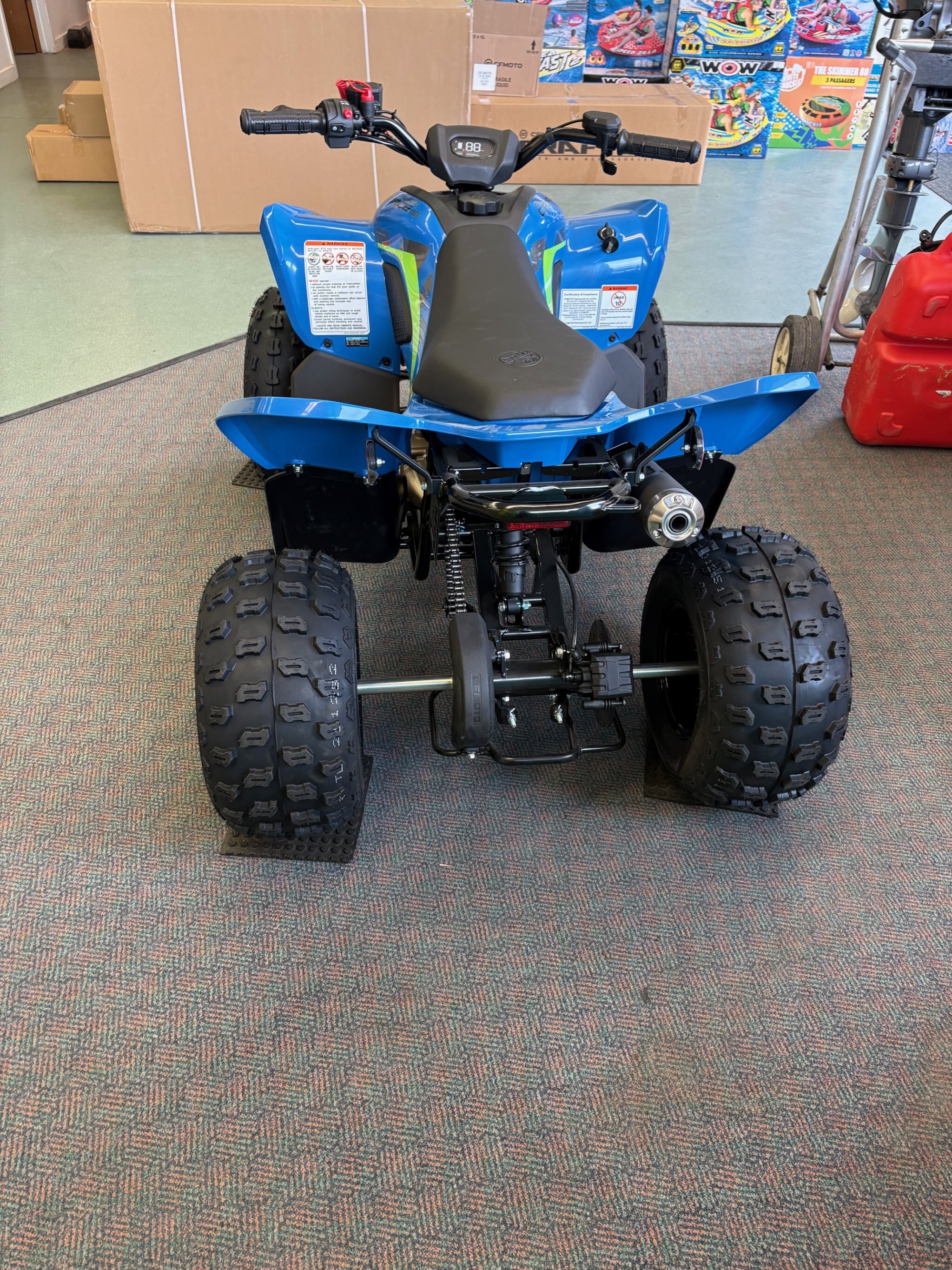 Suzuki KingQuad 500XPZ Metallic Matte Colorado Bronze, Mag Wheels