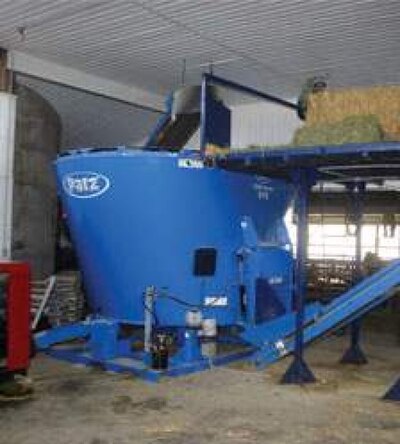 Patz 1200 Series Stationary TMR Vertical Mixer