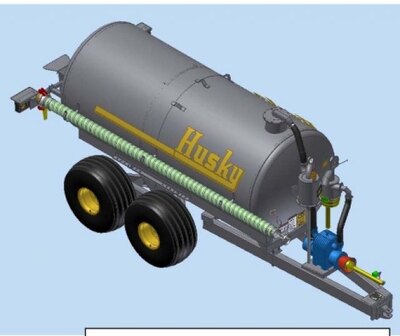 Husky Vacuum 9000L/2400G