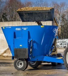 Patz 800 Series II Single Screw TMR Vertical Mixers