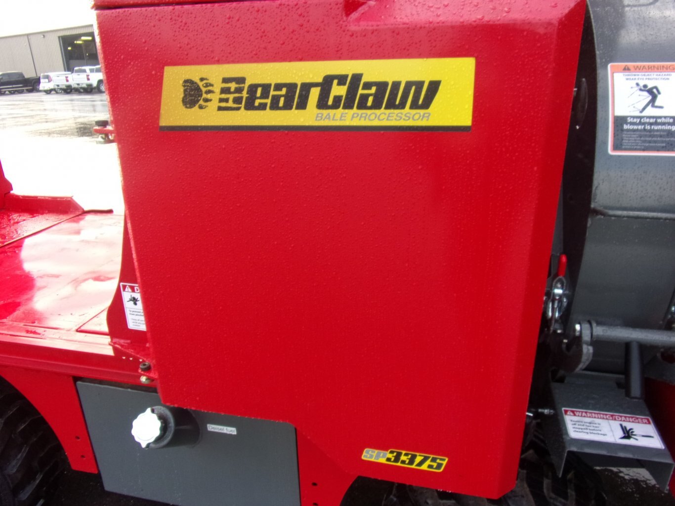 BearClaw 3375 Bale Processor