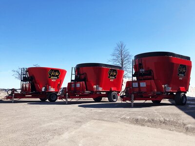 Rovibec M Series Pull Type TMR Mixers