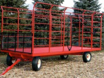 Creekbank Welding Bale Thrower Racks
