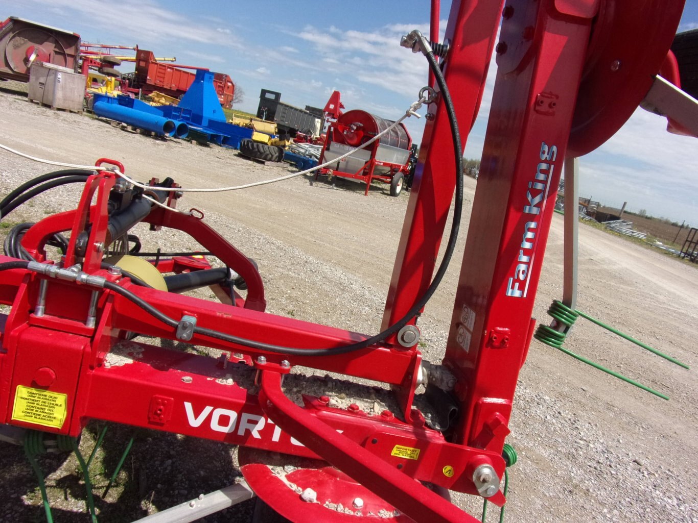 Farm King 740 Vortex Tedder