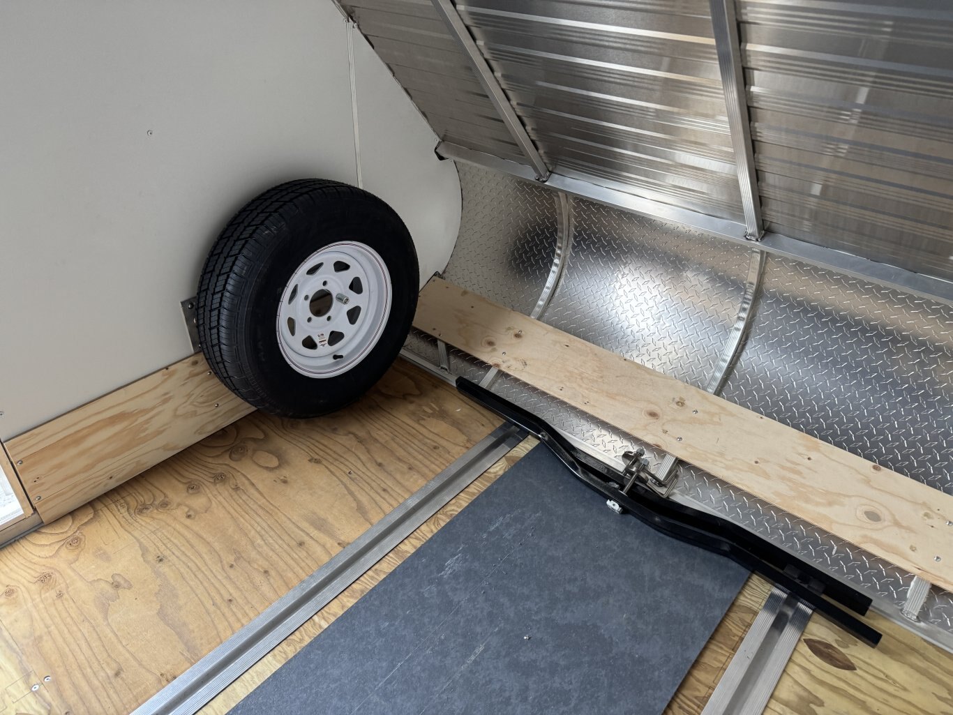 2025 Triton TC128 Double Aluminum Enclosed Trailer