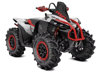 2026 Can-Am Renegade X mr 1000R Hyper Silver & Legion Red