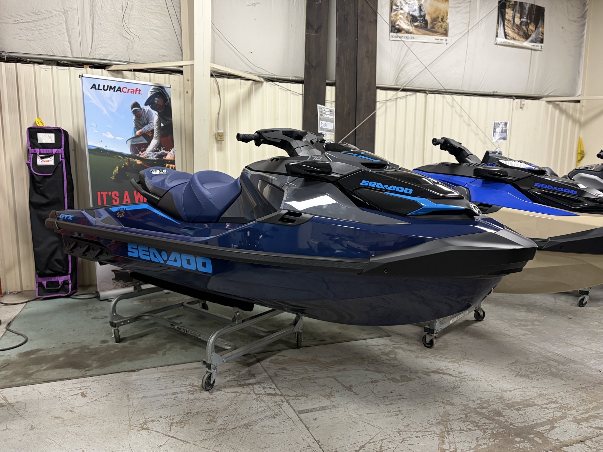 2026 Sea-Doo GTX 170 - Blue Abyss / Gulfstream Blue | Factory