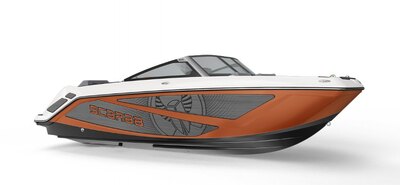 2026 SCARAB 210 LX - Orange , Red, Grey