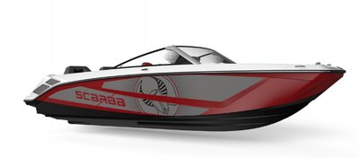 2026 SCARAB 235 LX - Orange, Red, Grey