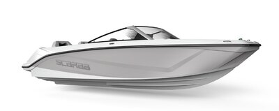 2026 SCARAB 235 SE - Crimson Red, Denim Blue, Pearl Grey