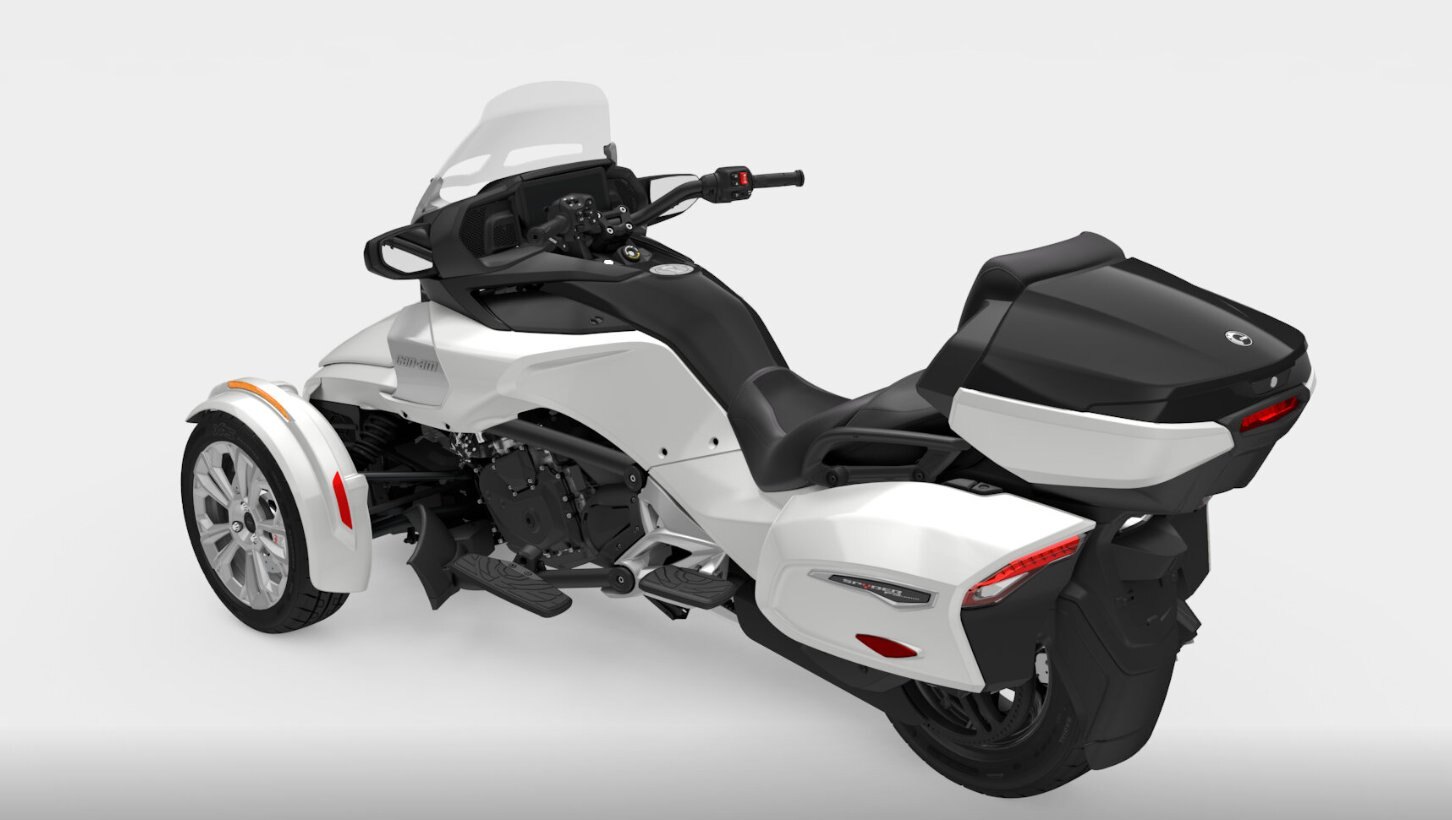 2026 Can Am SPYDER F3 LIMITED PEARL WHITE