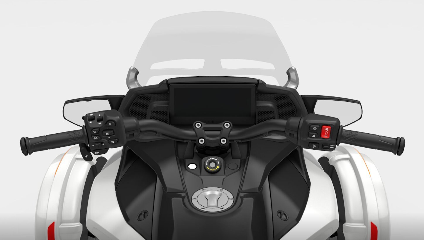 2026 Can Am SPYDER F3 LIMITED PEARL WHITE