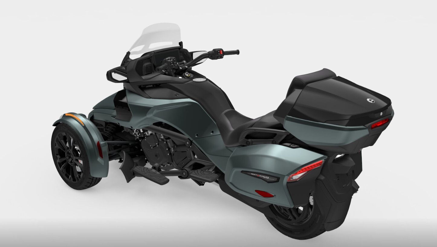 2026 Can Am SPYDER F3 LIMITED MINERAL BLUE SATIN
