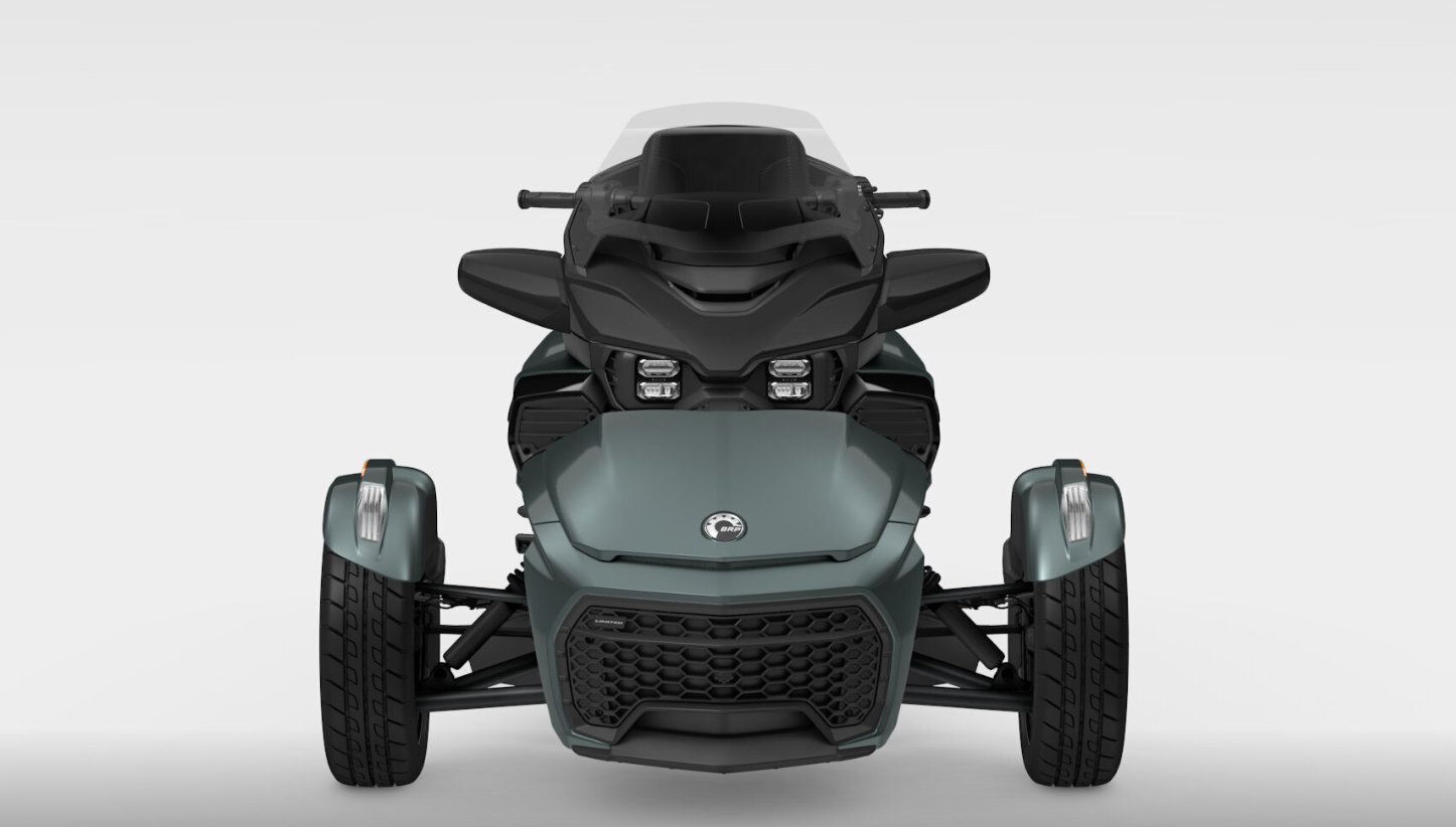 2026 Can Am SPYDER F3 LIMITED MINERAL BLUE SATIN