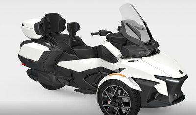 2026 Can-Am SPYDER RT SEA-TO-SKY VEGAS WHITE SATIN