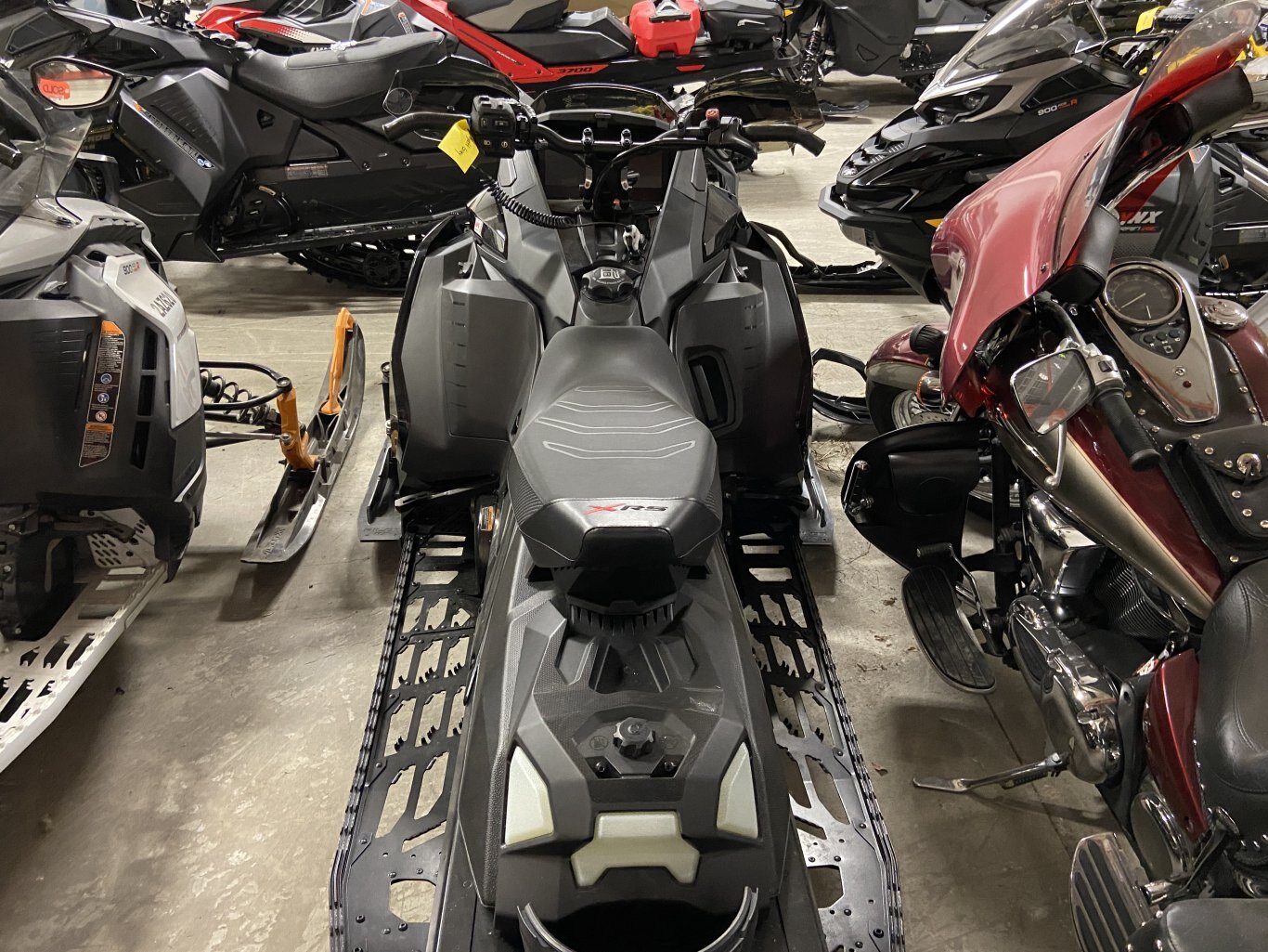 2025 Ski Doo MXZ X RS 850 E TEC Turbo R â Competition Package â Black