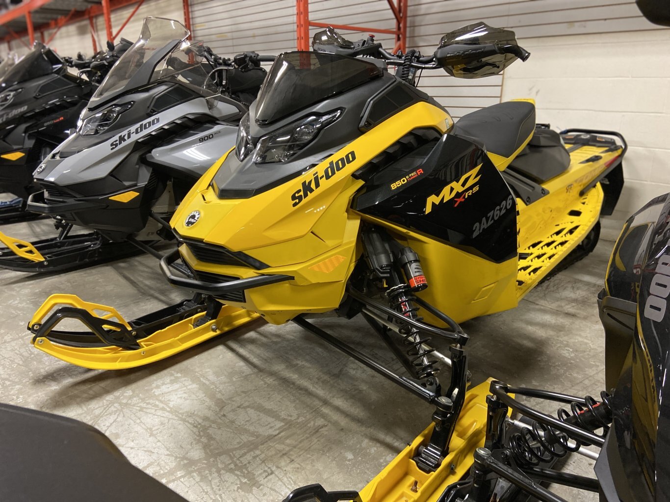 2025 Skidoo MXZ X RS 850 E TEC Turbo R â Competition Package â Neo Yellow & Black