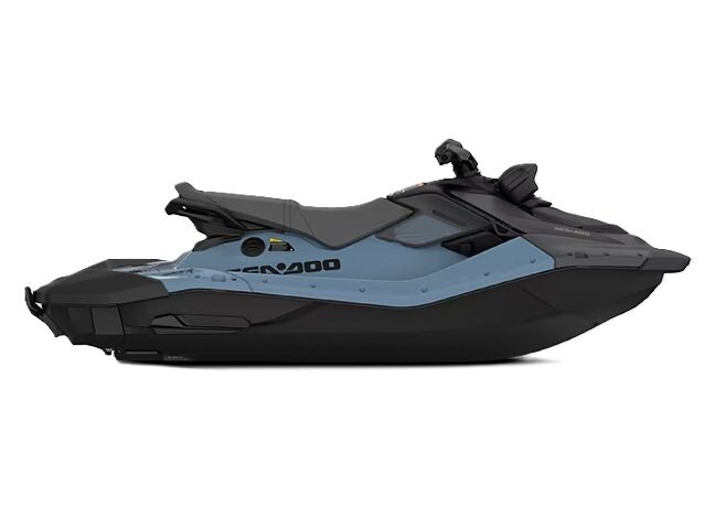 2027 Sea Doo Spark X 3up w/ Audio 110 Blue Mist / Deep Black