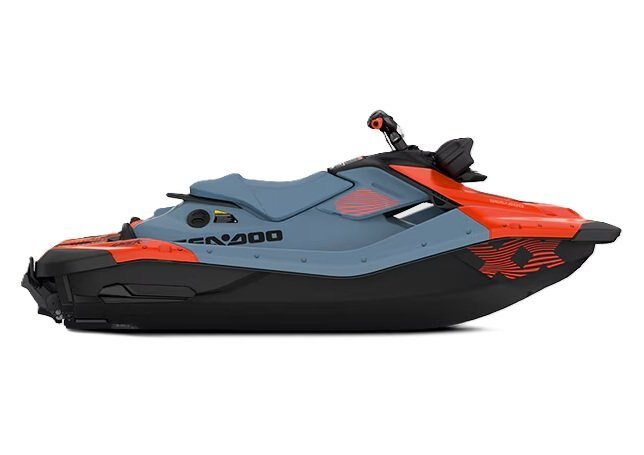 2027 Sea Doo Spark X Trixx 1up w/ Audio 110 Blue Mist / Coral Blast
