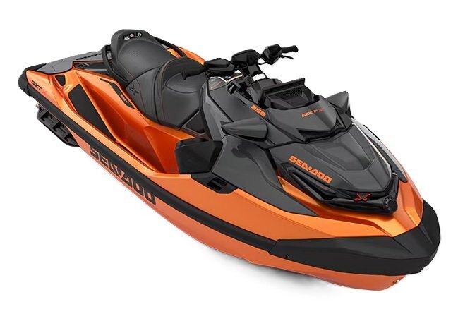 2027 Sea Doo RXT X 350 Audio Solar Orange Metallic Premium