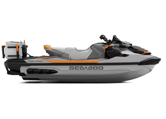 2027 Sea Doo FishPro Trophy 170 Shark Grey / Orange Crush