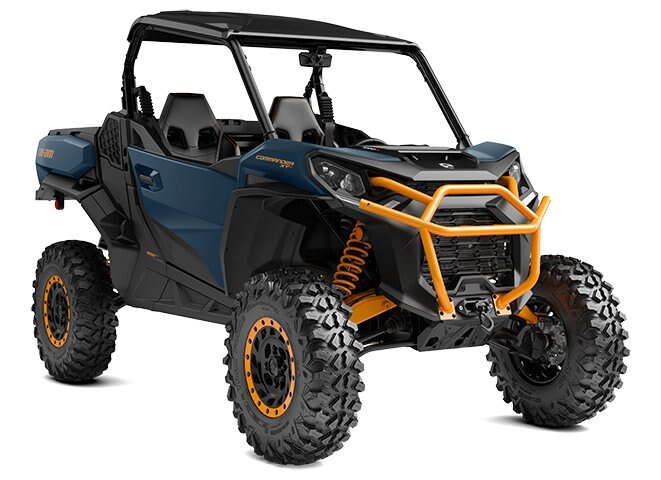 2027 Can Am COMMANDER XT P 1000R Dusty Navy & Orange Crush