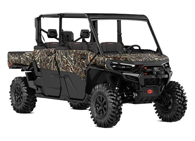 2027 Can Am DEFENDER MAX X MR WITH HALF DOORS HD11 Dark Wildland Camo