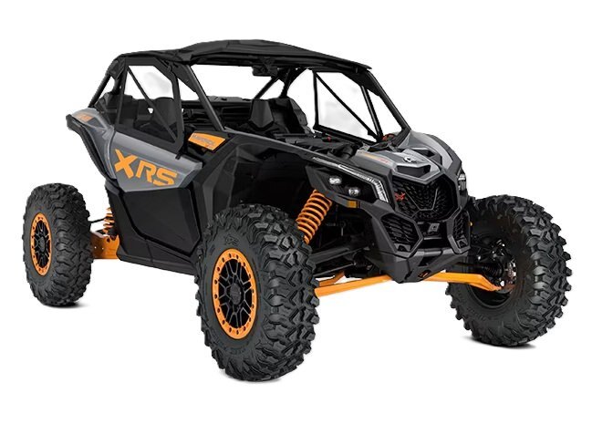 2027 Can Am Maverick X3 X RS TURBO RR Dolomite Grey & Orange Crush