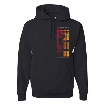 Versatile Lane Seven Black Gear Hoodie