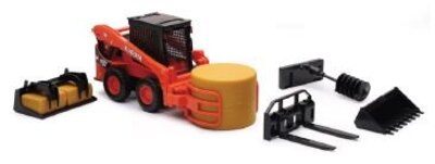 Diecast Construction Equipment & Crane Playset