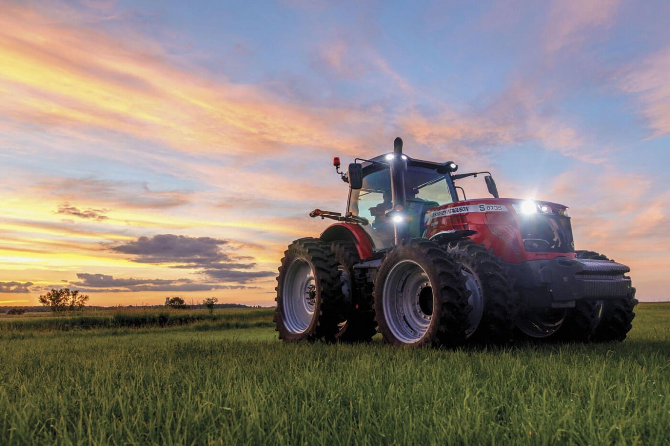 Massey Ferguson MF 8727 S 8700 S Row Crop Tractors