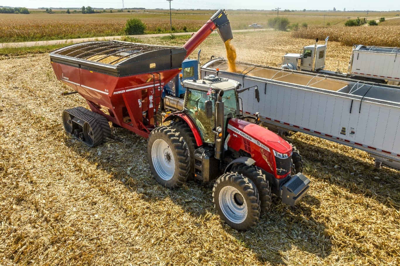 Massey Ferguson MF 8727 S 8700 S Row Crop Tractors