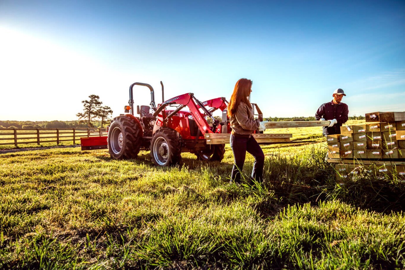 Massey Ferguson 2600 H Series Utility Tractor MF 2604H