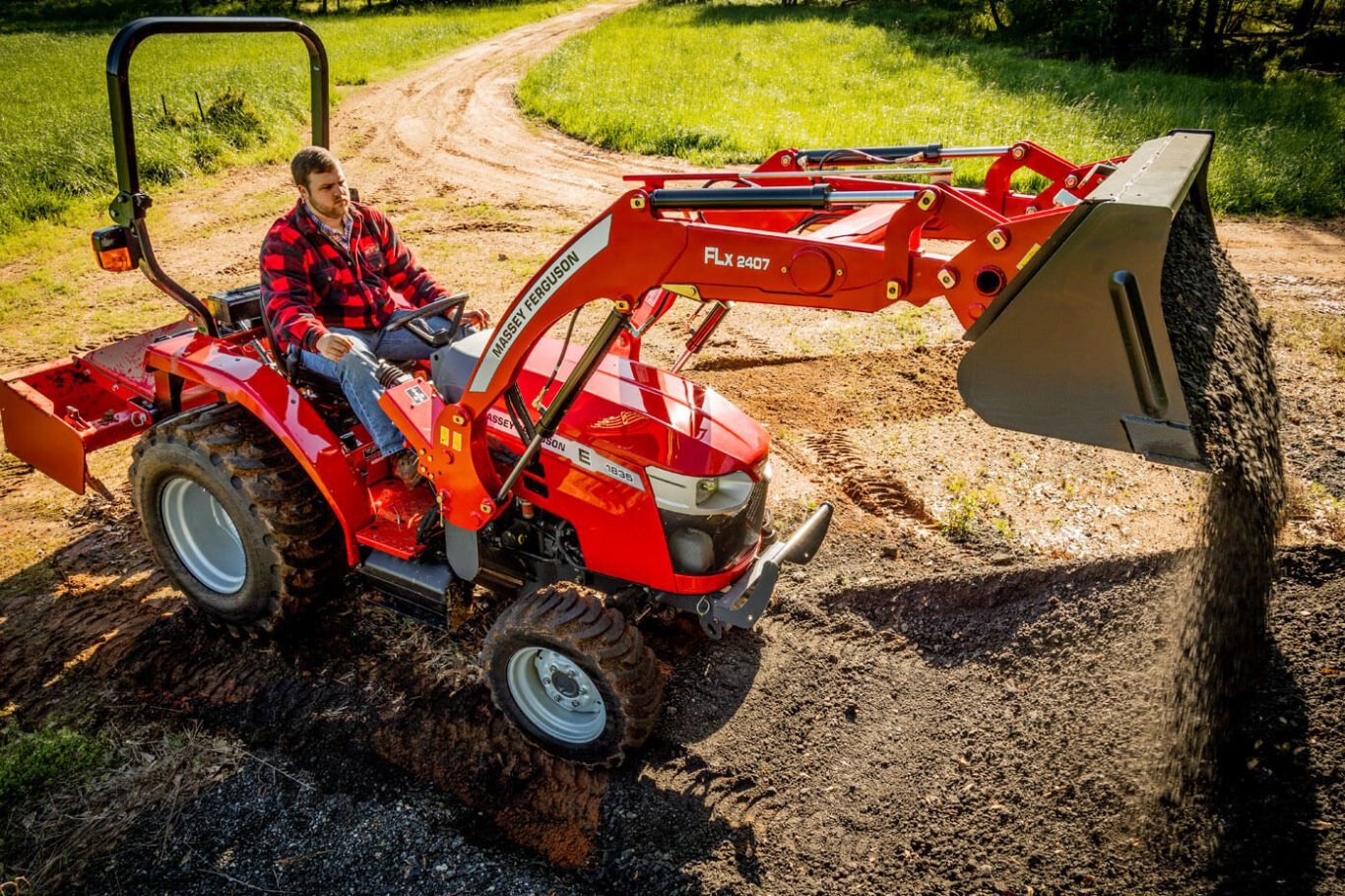 Massey Ferguson 1800 E Compact Tractor MF 1825 E