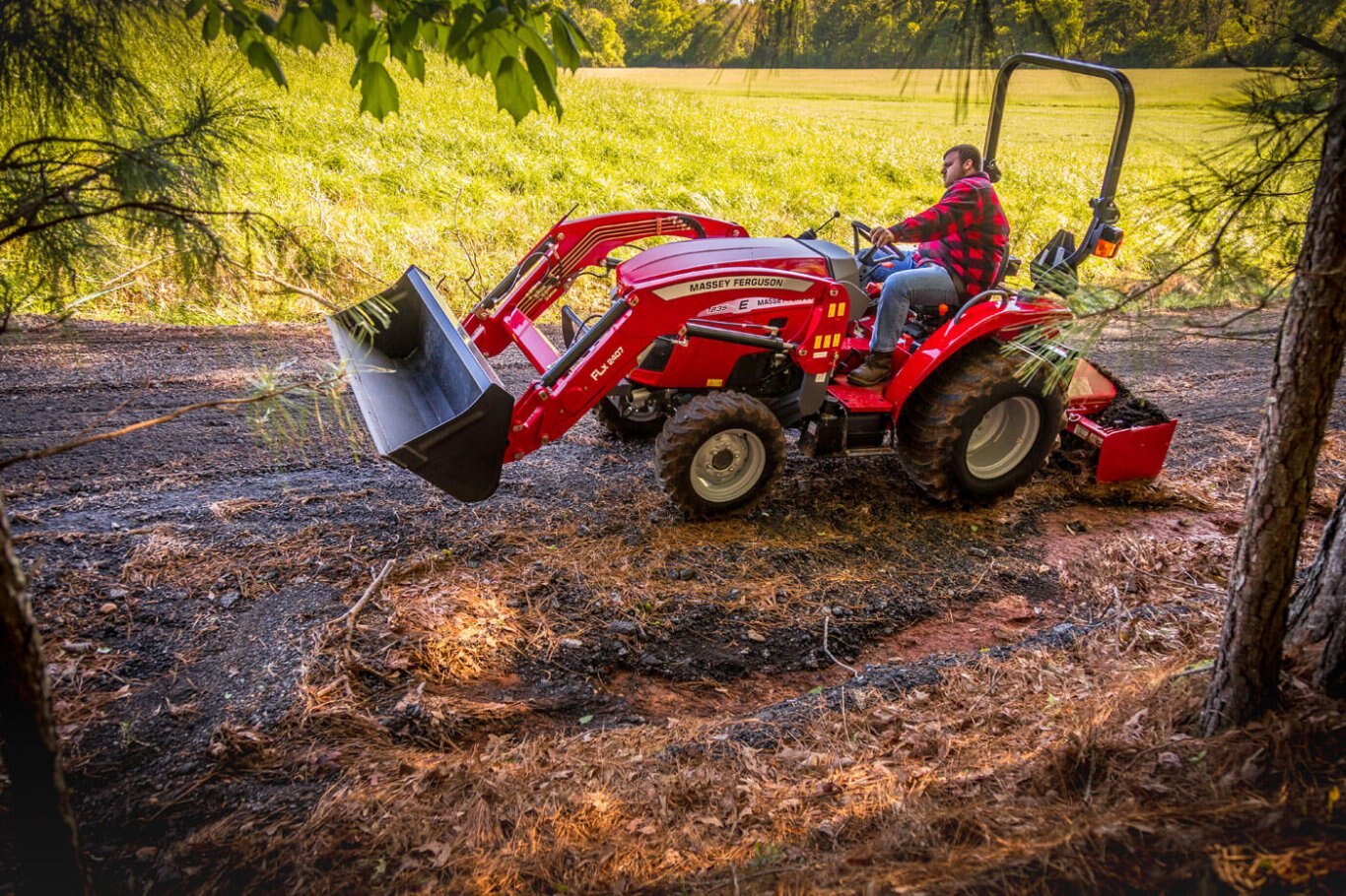 Massey Ferguson 1800 E Compact Tractor MF 1825 E