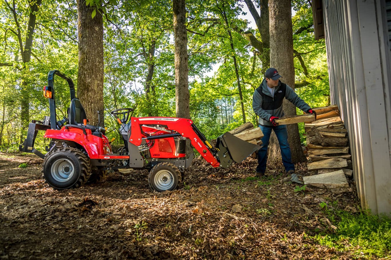 Massey Ferguson GC1700 Series Garden Compact Tractors MF GC1723E