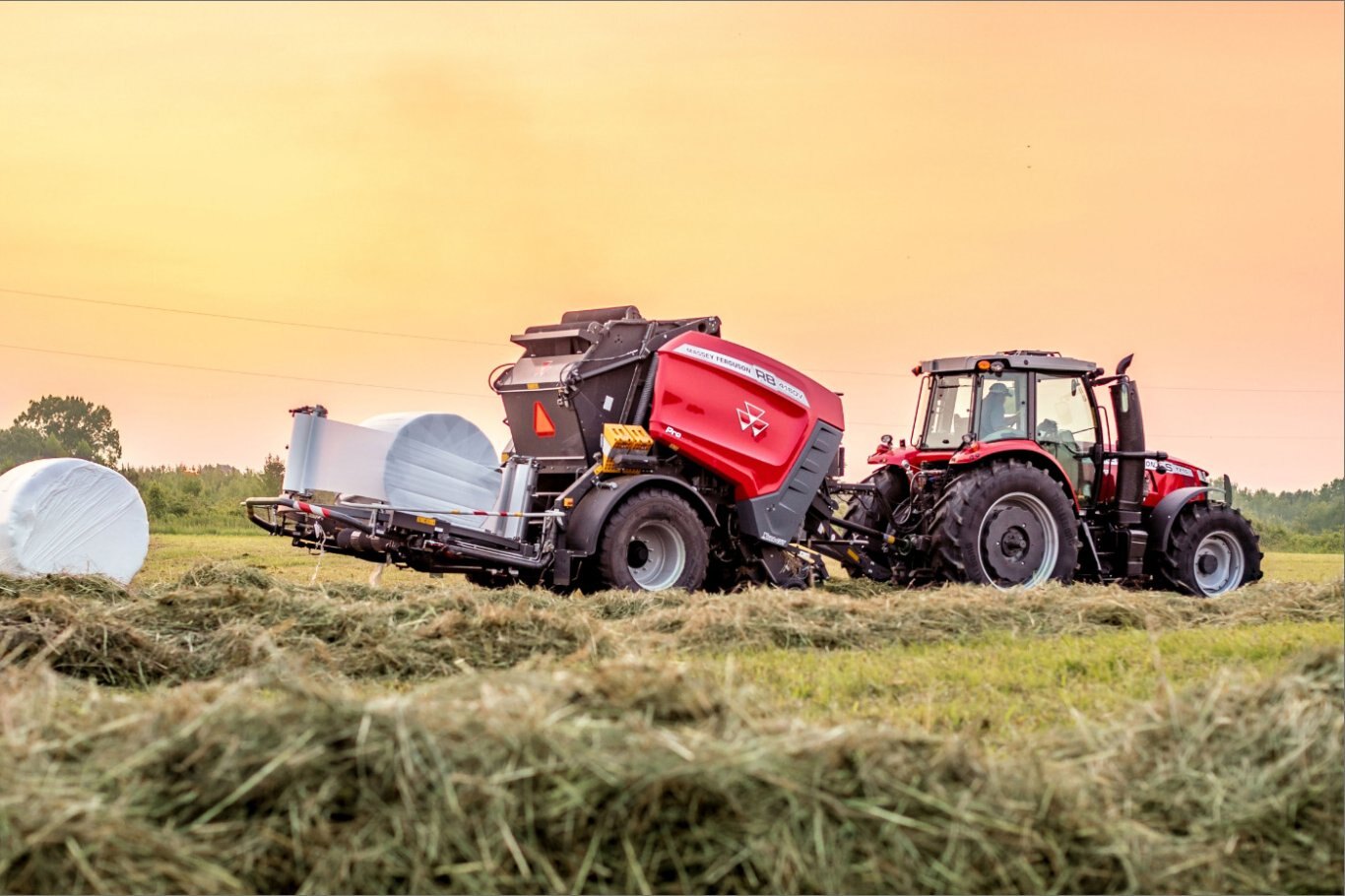 Massey Ferguson MF RB 4160V Series Round Balers