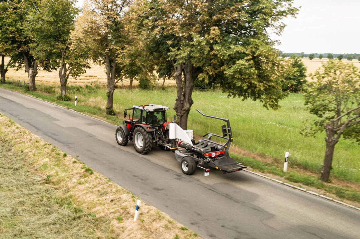 Massey Ferguson MF TW 130 Baler Wrapper