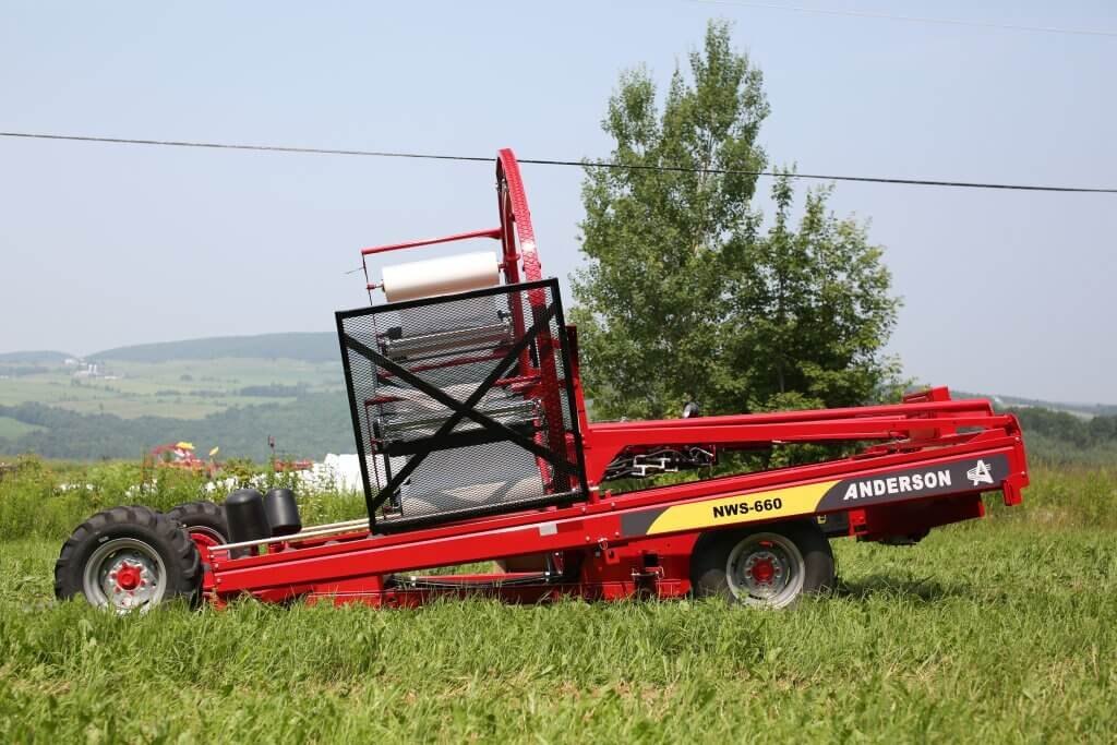 Anderson NWS720 Inline Round Bale Wrapper