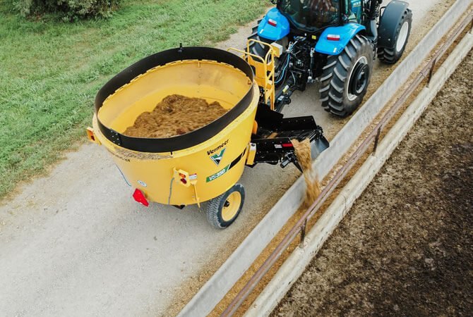 Vermeer VS350 SINGLE SCREW VERTICAL MIXER