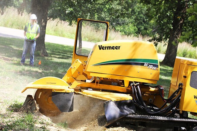 Vermeer SC70TX Stump Cutter