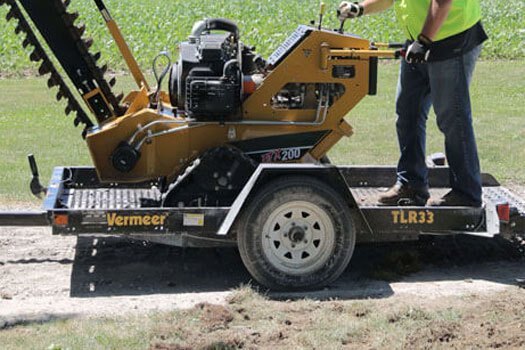 Vermeer TLR33 Trailer