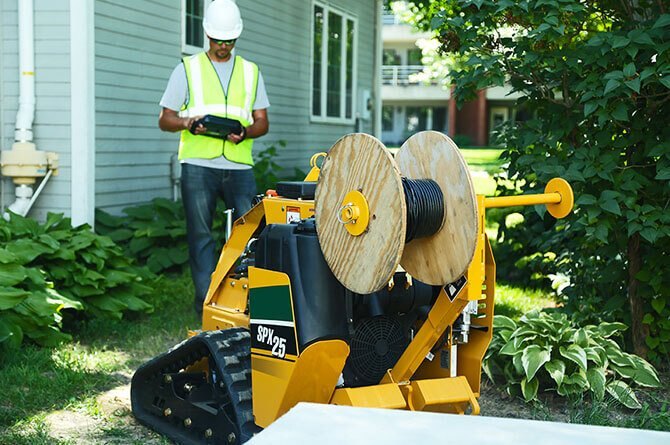 Vermeer SPX25 Vibratory Plow