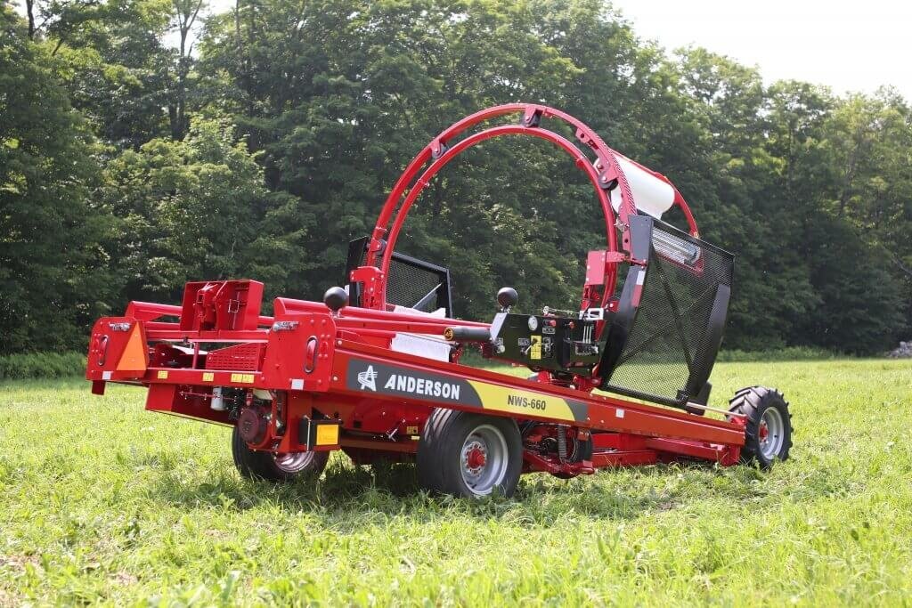 Anderson NWS720 Inline Round Bale Wrapper