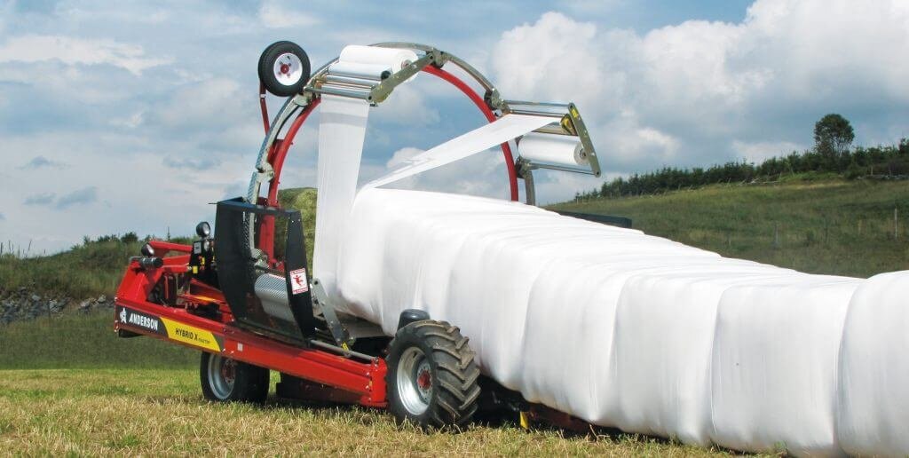 Anderson HYBRID X Inline Round Bale Wrapper