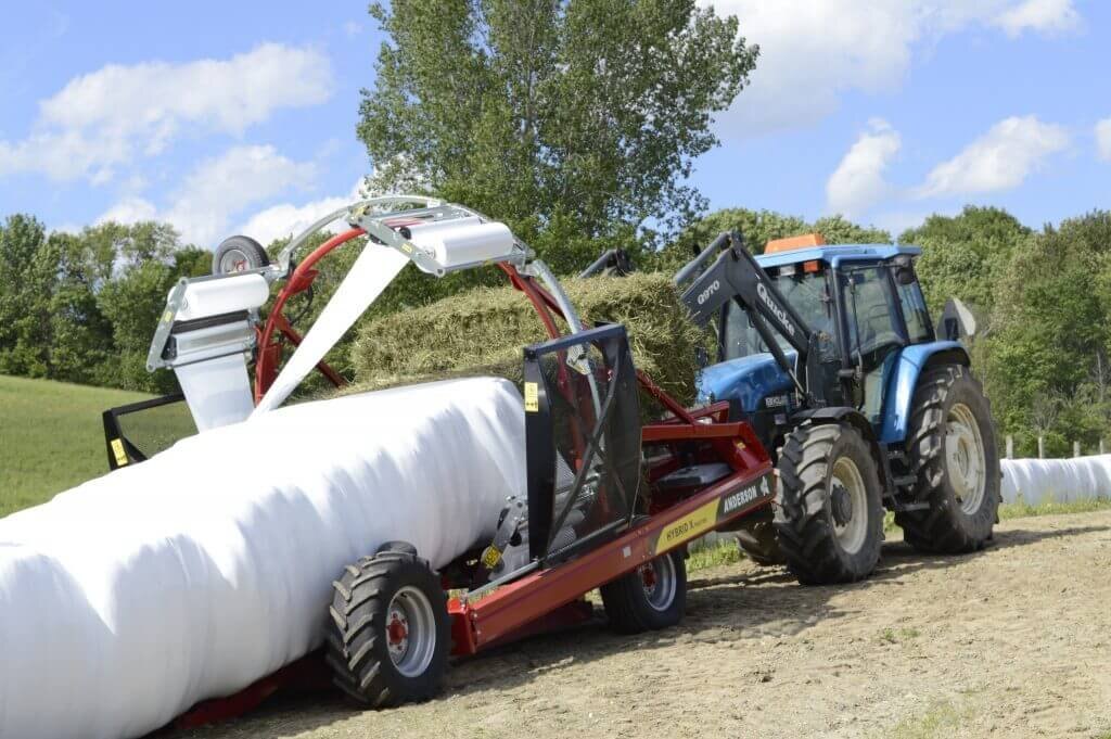 Anderson HYBRID X Inline Round Bale Wrapper