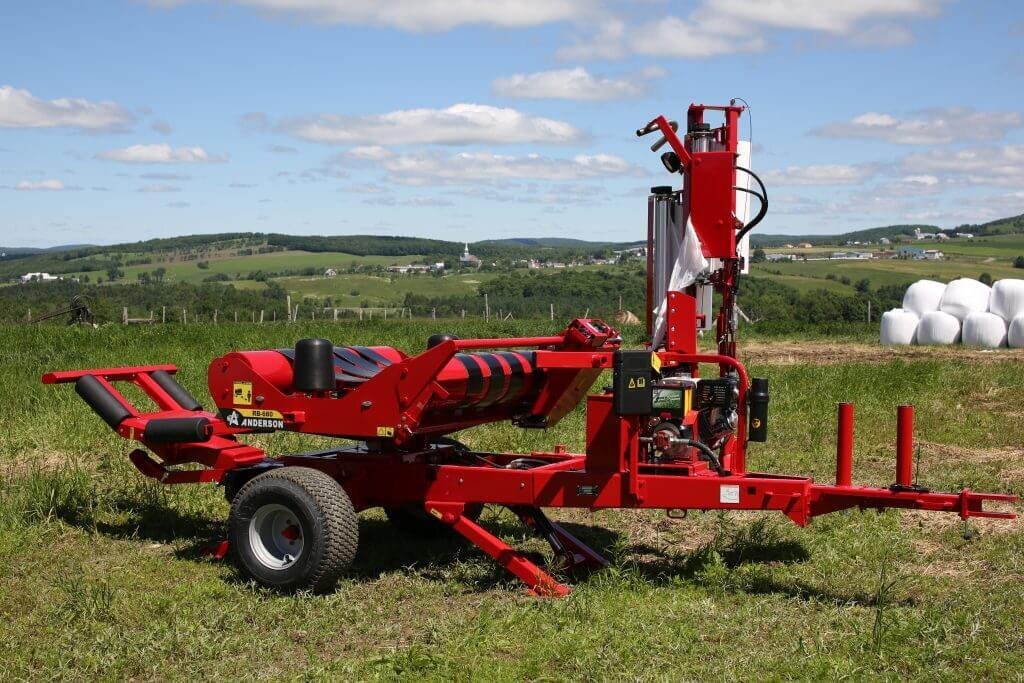 Anderson 680HS Single Round Bale Wrapper