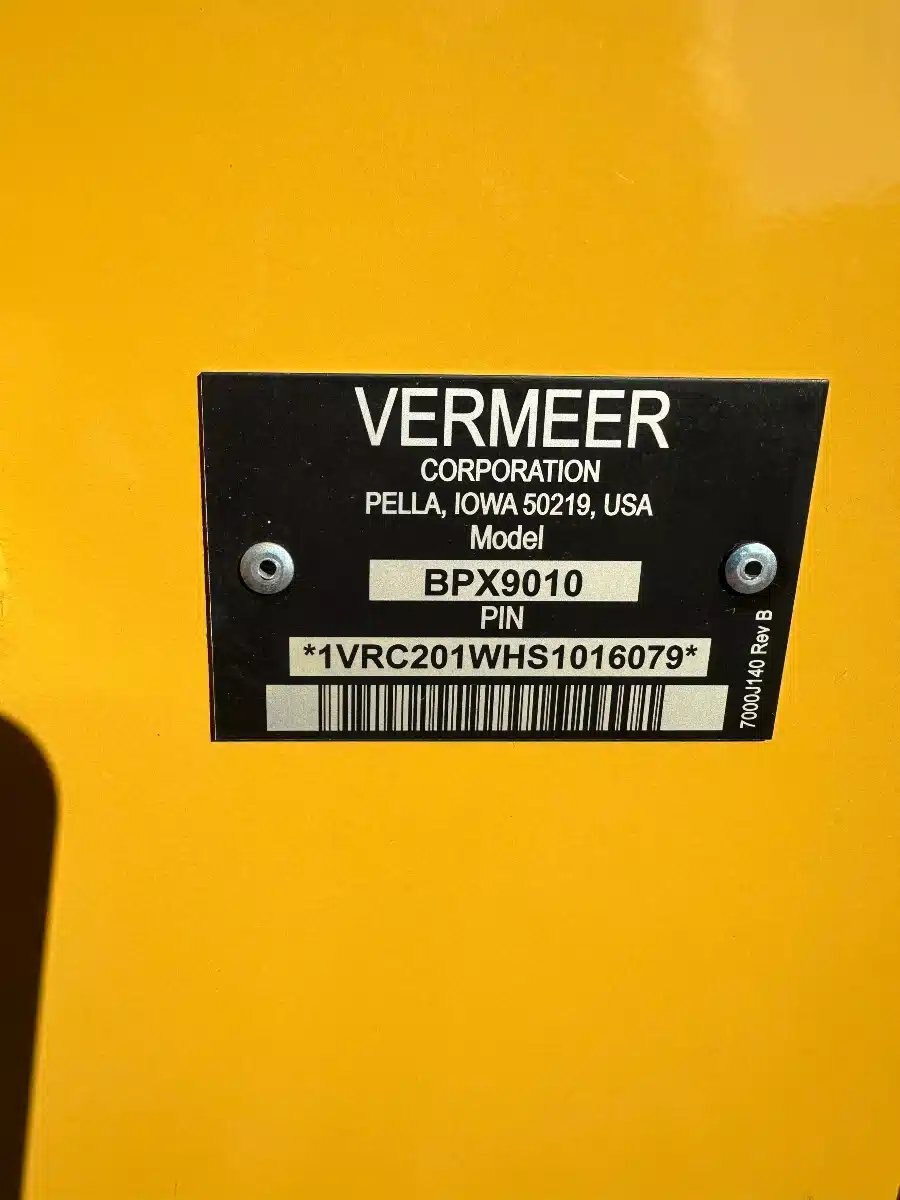 2025 Vermeer BPX9010