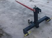 Martatch TRAILER MOVERS - 3PH Bale Spear Trailer Hitch Combination