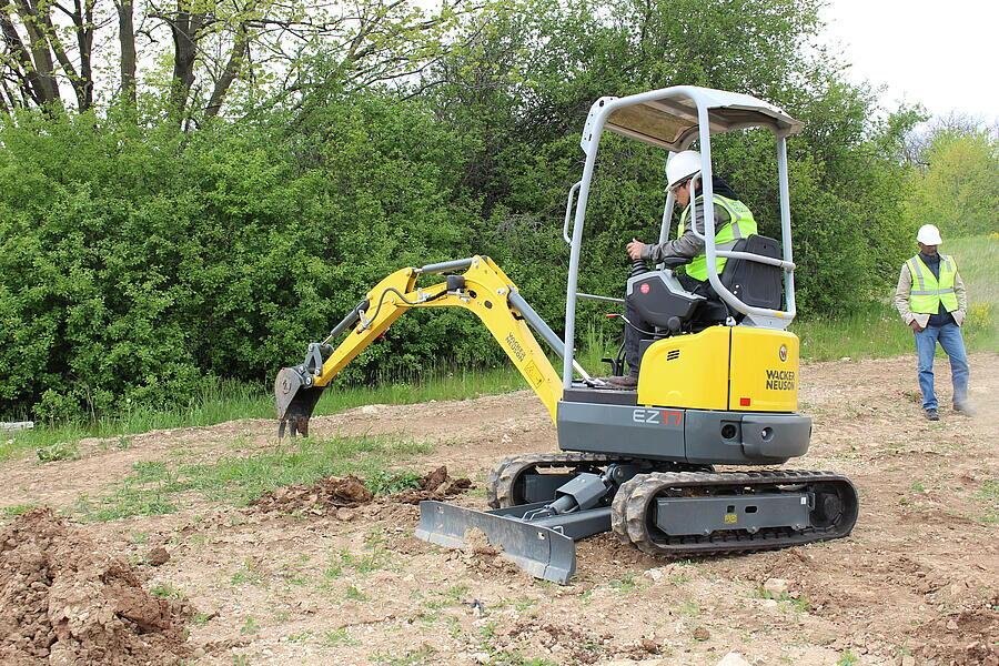 Wacker Neuson Tracked Zero Tail Excavator EZ17